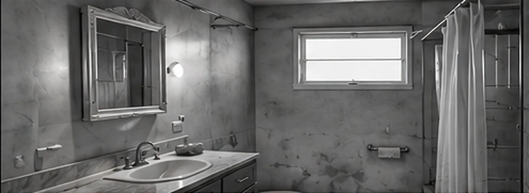 Dated bathroom before remodeling